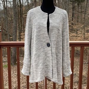 Tianello by Steve Barraza Knit Hi/lo Cardigan Med